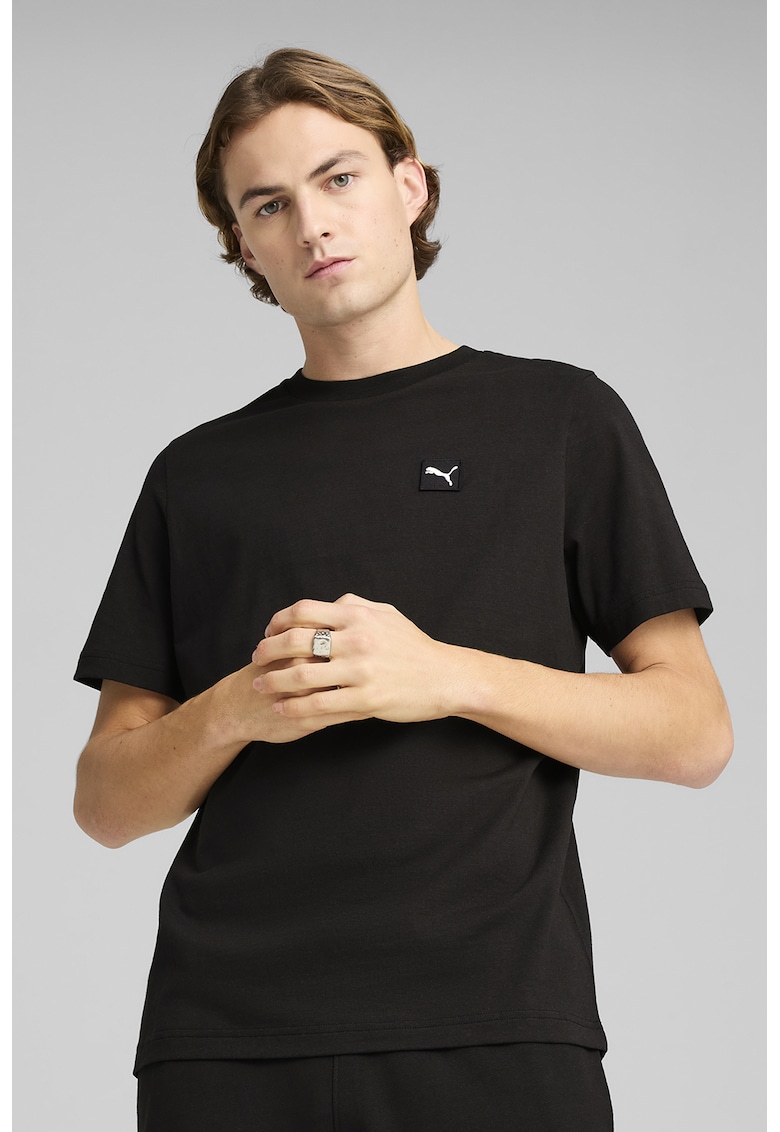 Tricou de bumbac cu logo ESS Elevated