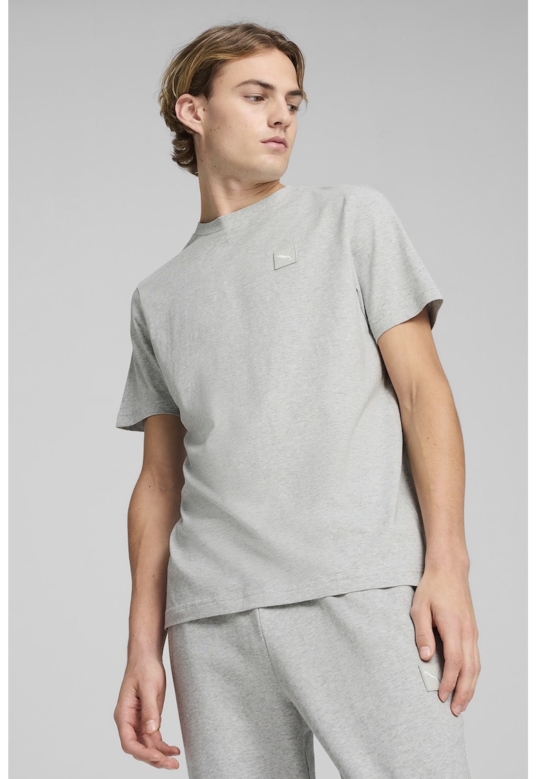 Tricou de bumbac cu logo ESS Elevated