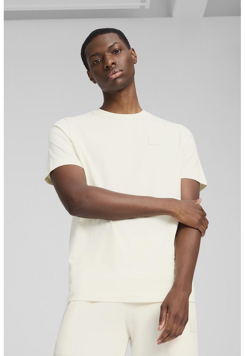 Tricou de bumbac cu logo ESS Elevated