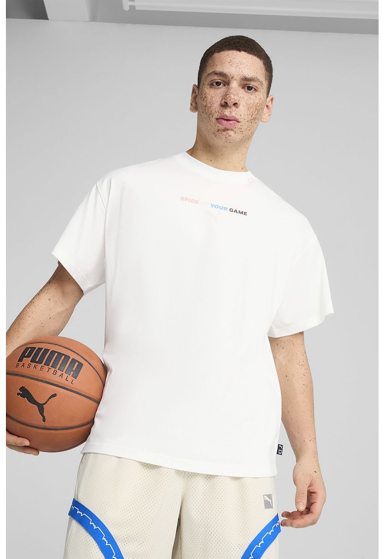 Tricou supradimensionat cu imprimeu