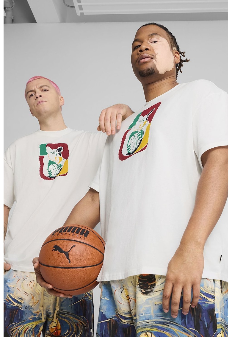 Tricou supradimensionat cu imprimeu