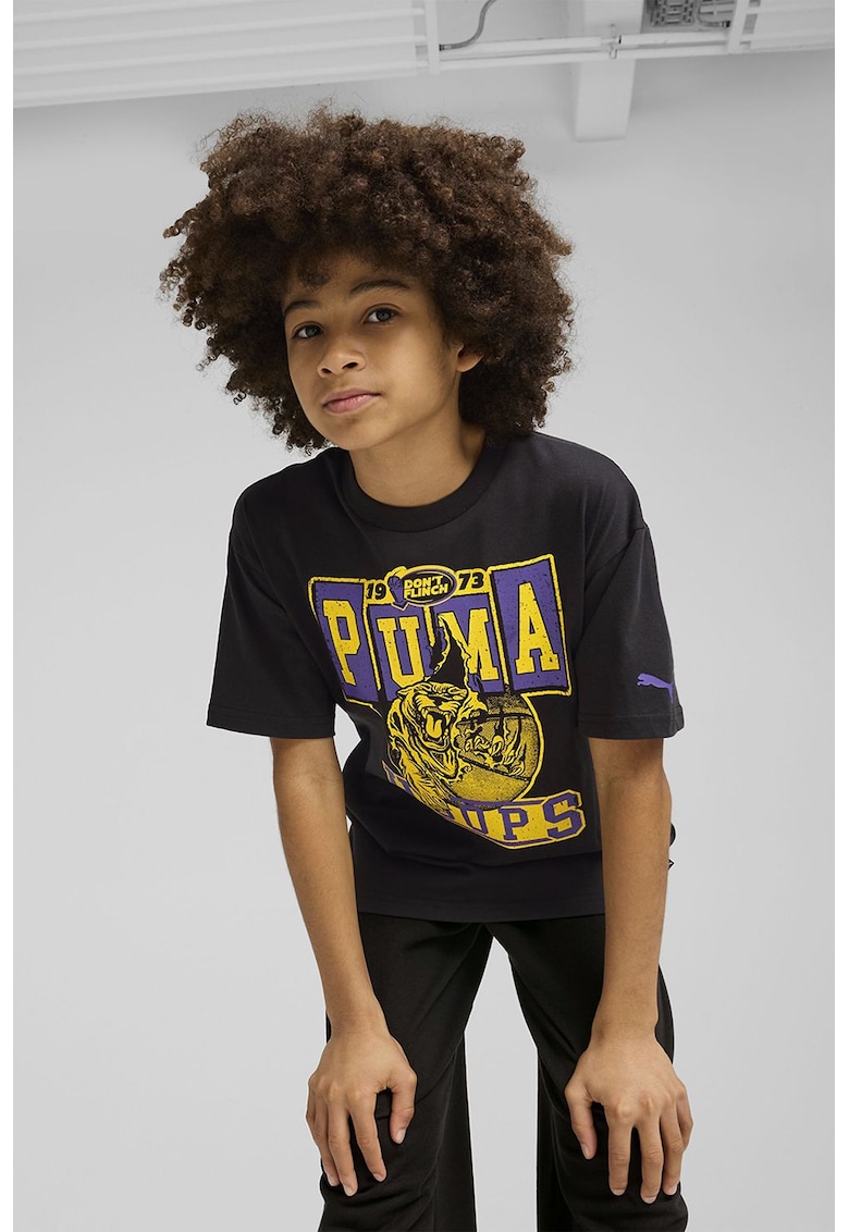 Tricou cu imprimeu logo - pentru baschet