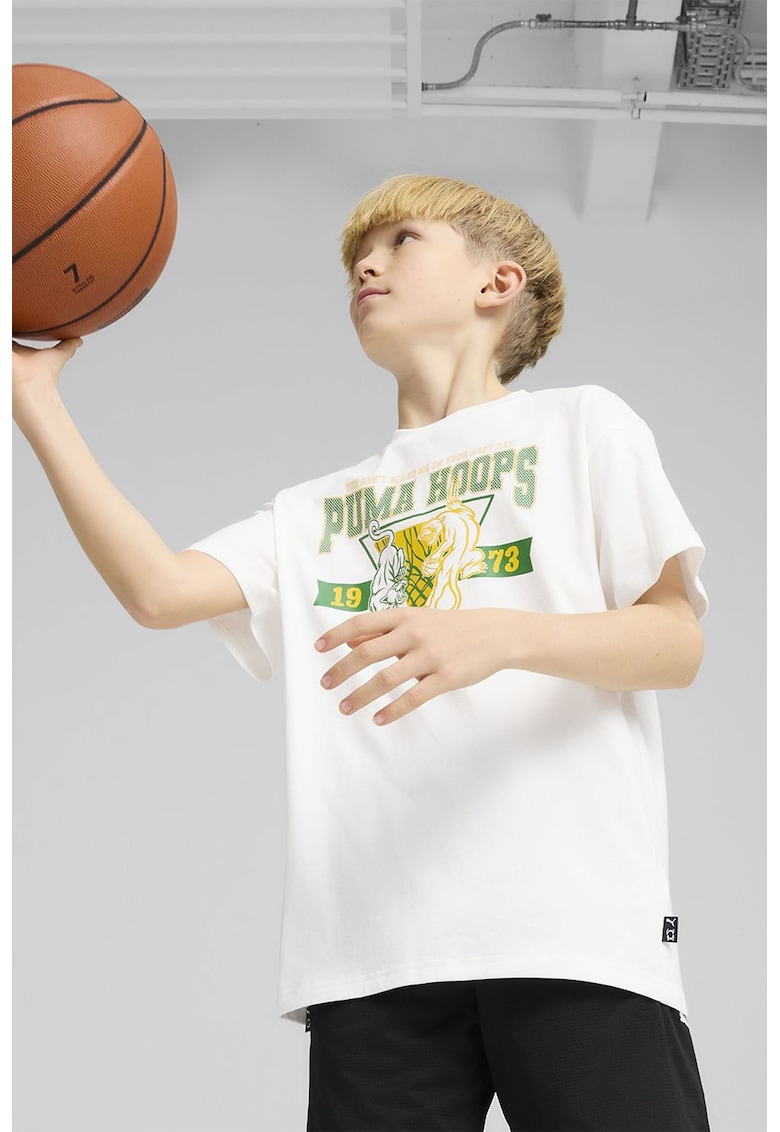 Tricou cu imprimeu logo - pentru baschet