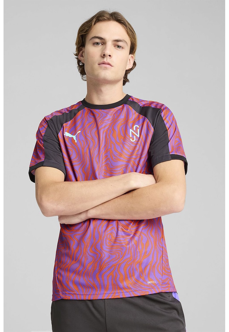 Tricou cu imprimeu abstract - pentru fotbal