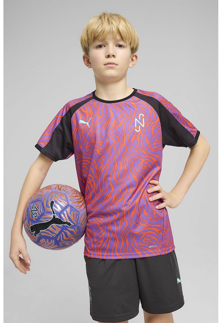 Tricou cu imprimeu abstract - pentru fotbal