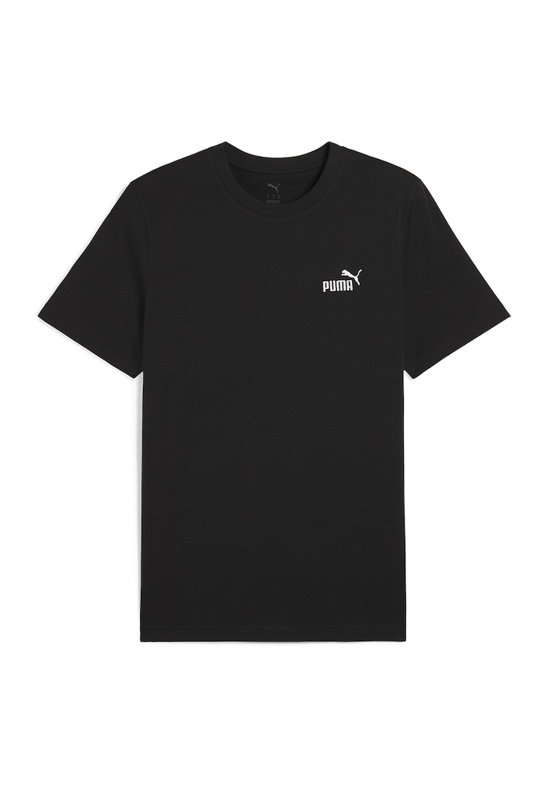 Tricou cu detaliu logo - 54897 - Negru