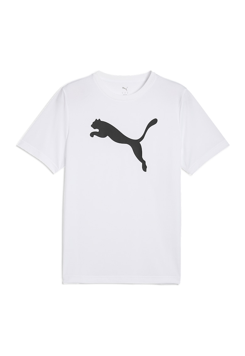Tricou cu imprimeu logo - Alb