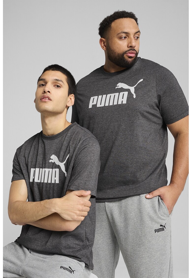 Tricou cu imprimeu logo - Negru stins