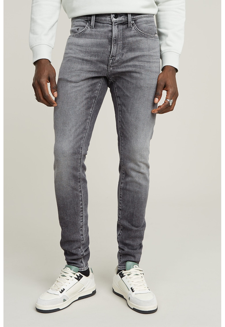 Blugi slim fit cu talie medie Revend