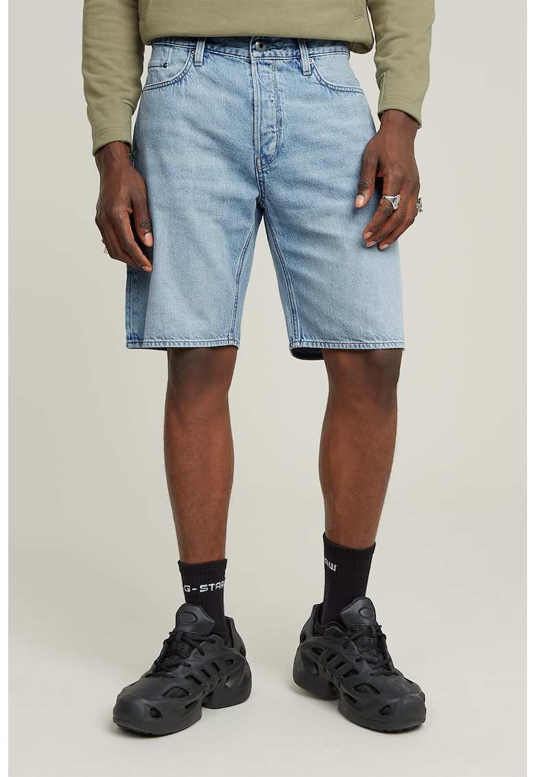 Blugi scurti de denim Dakota - Albastru deschis