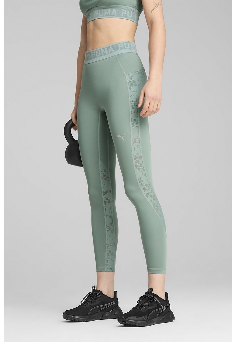 Colanti 7/8 cu talie inalta - pentru antrenament