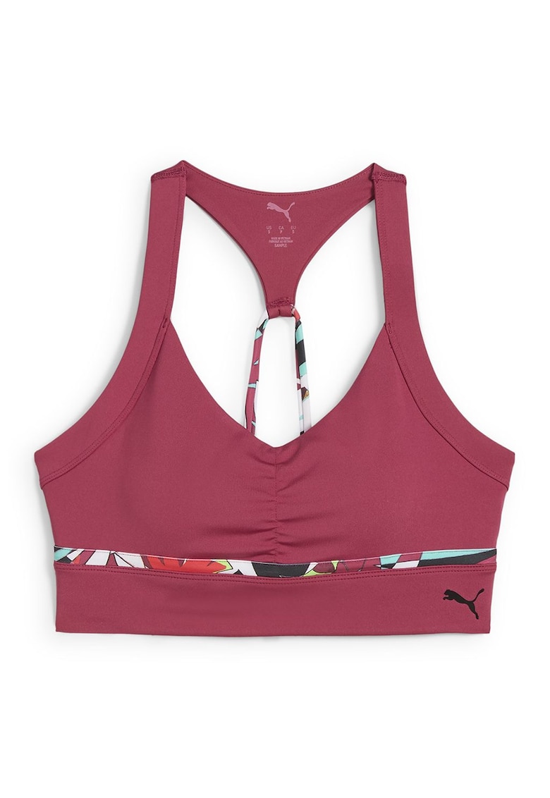 Bustiera cu decupaj pe partea din spate - pentru fitness