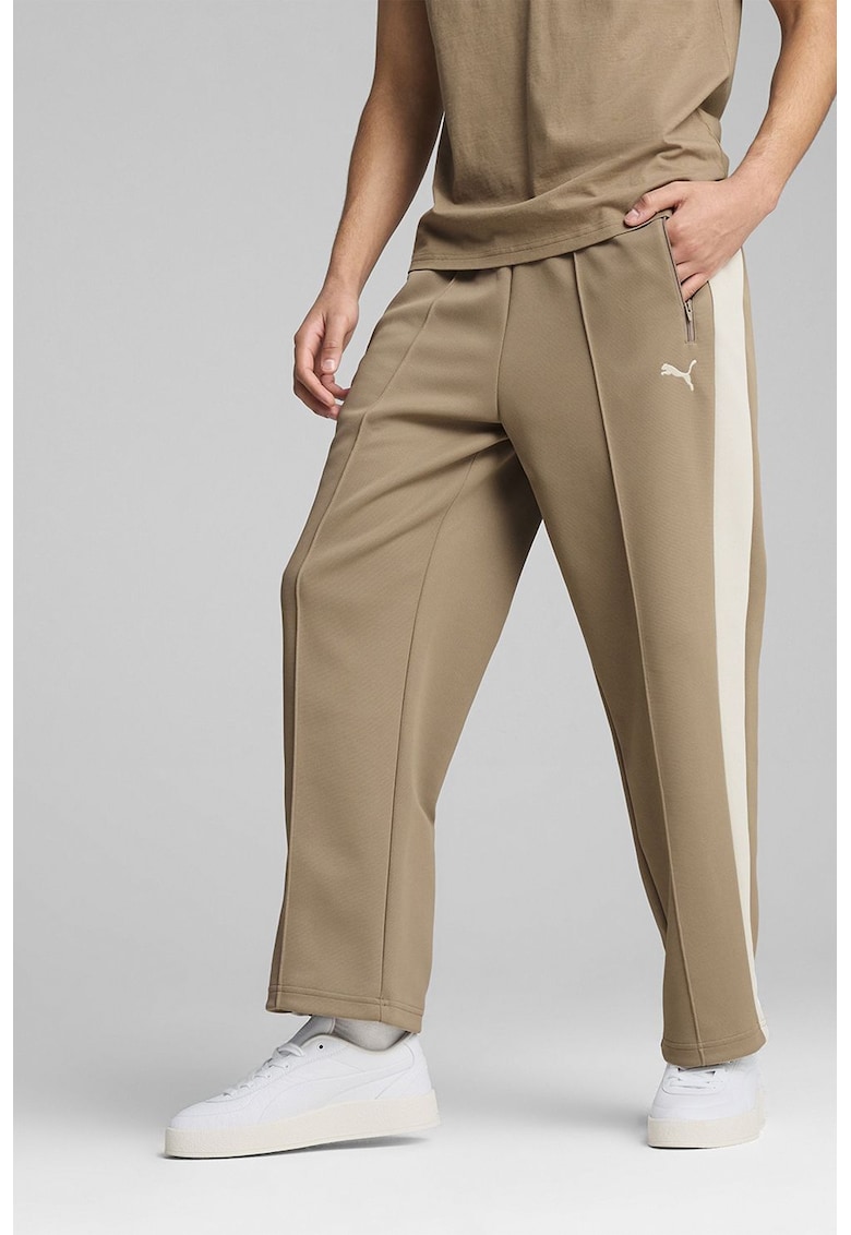 Pantaloni relaxed fit cu logo
