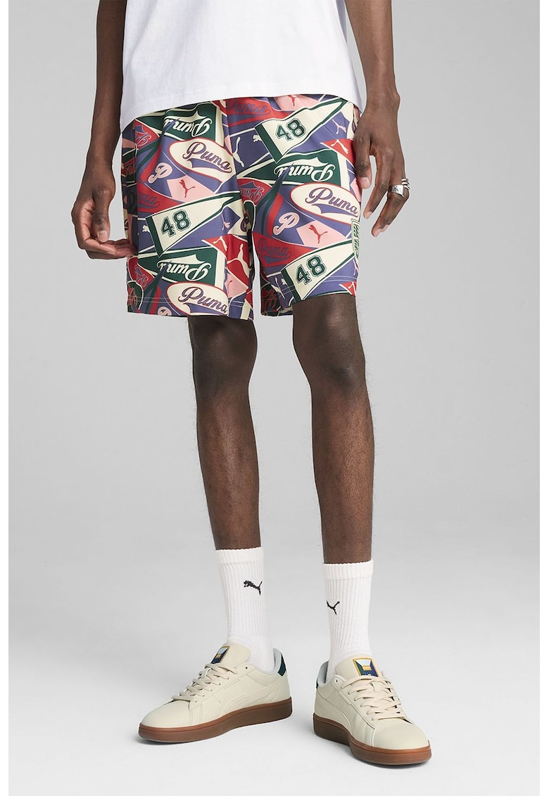 Pantaloni scurti cu model