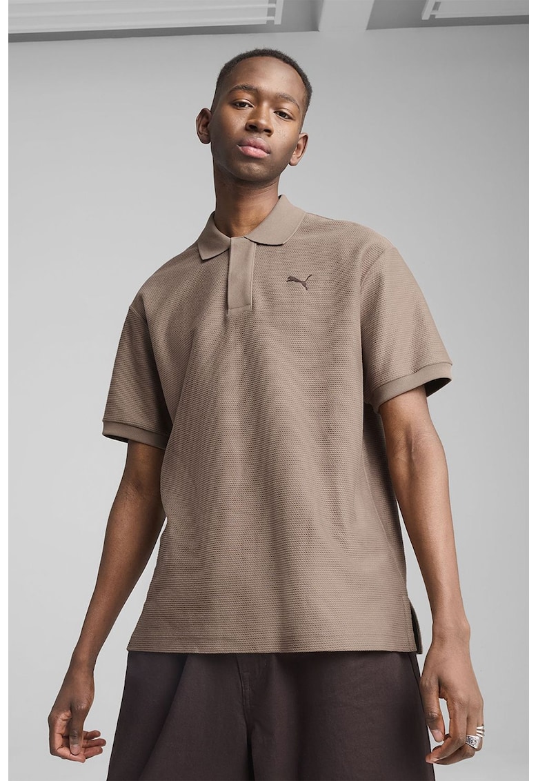 Tricou unisex cu aspect texturat