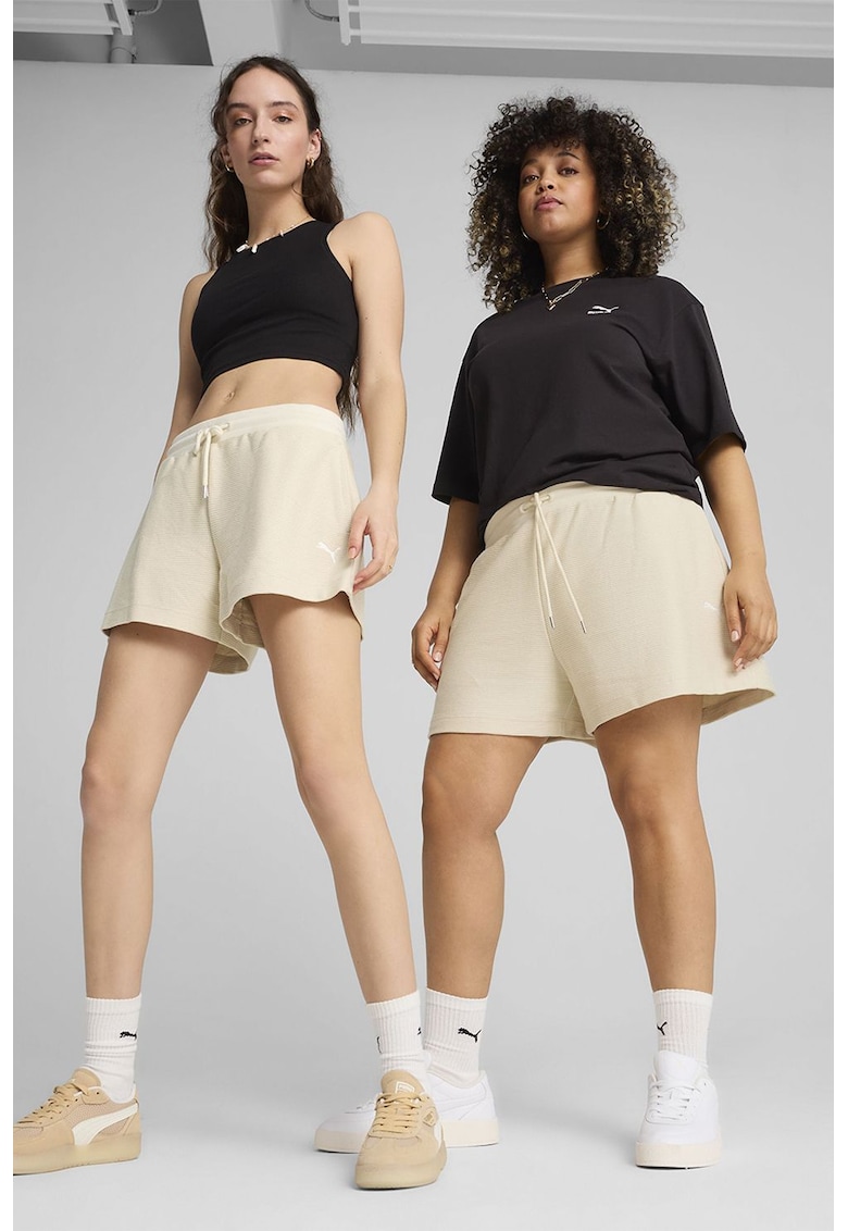 Pantalonis curti cu snur in talie