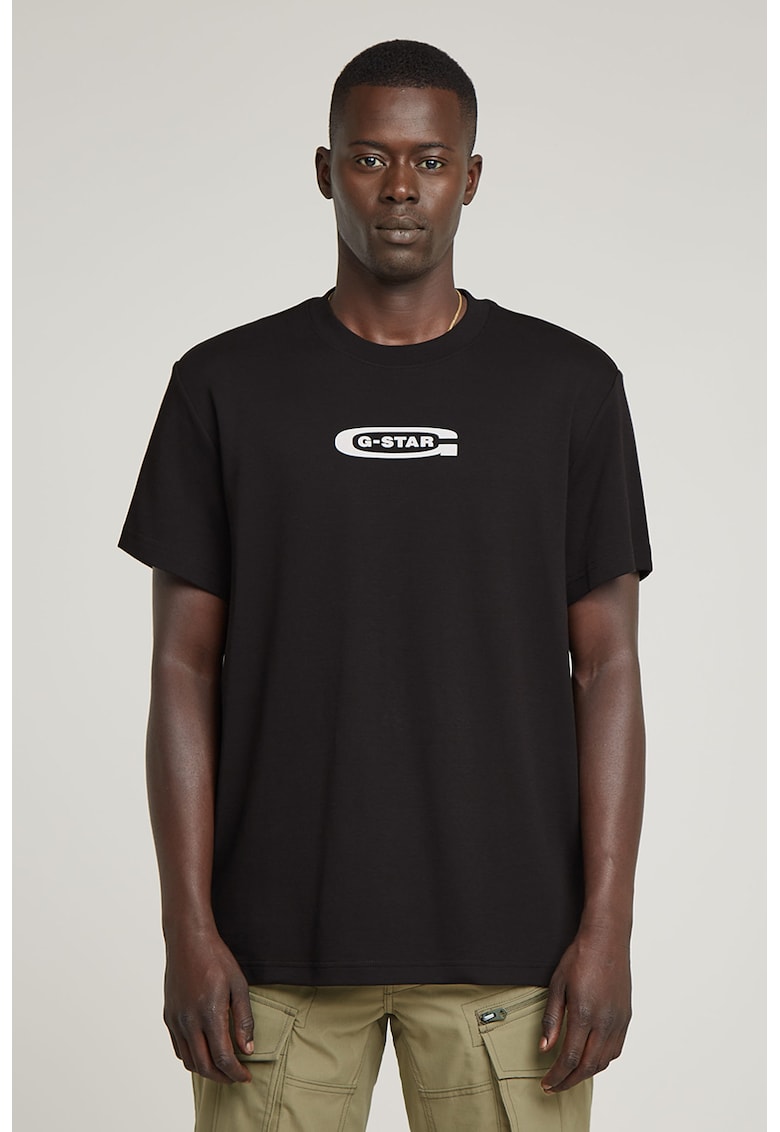 Tricou de bumbac organic cu logo