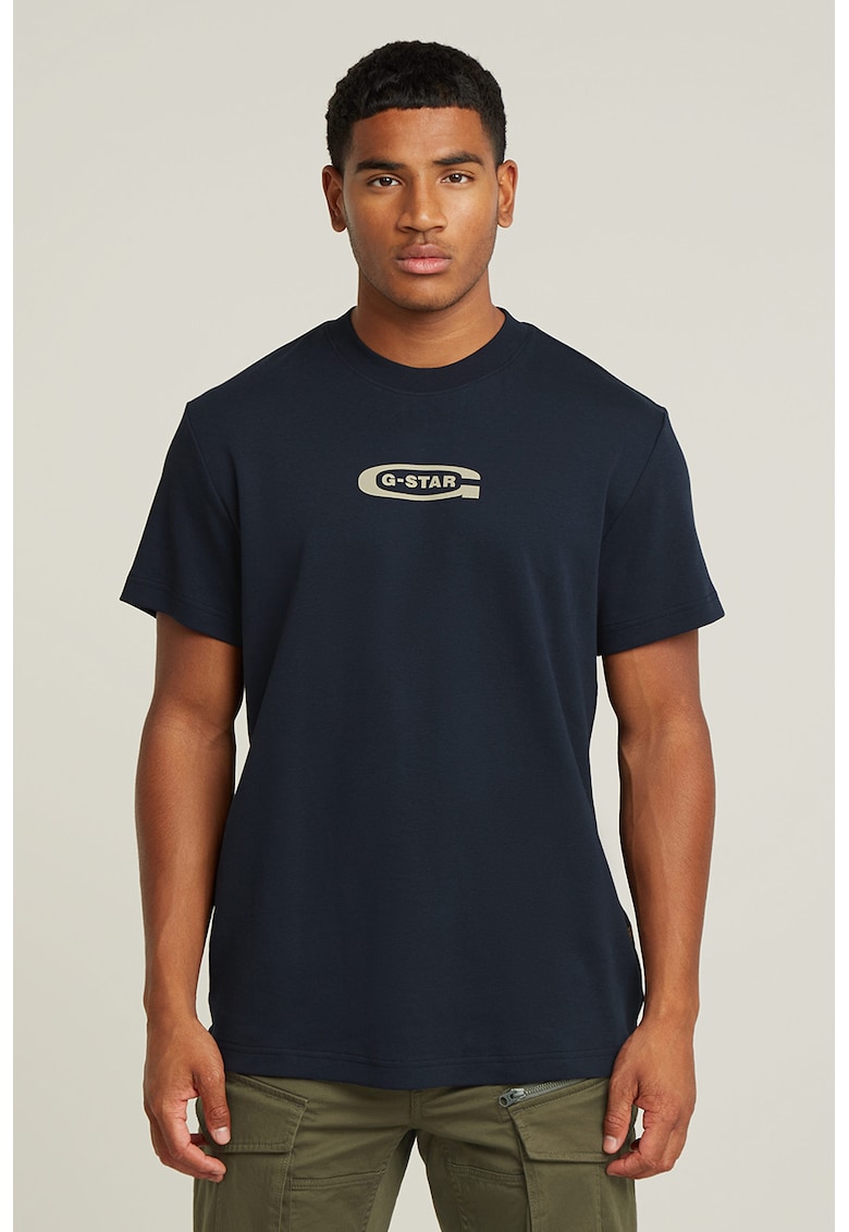 Tricou de bumbac organic cu logo