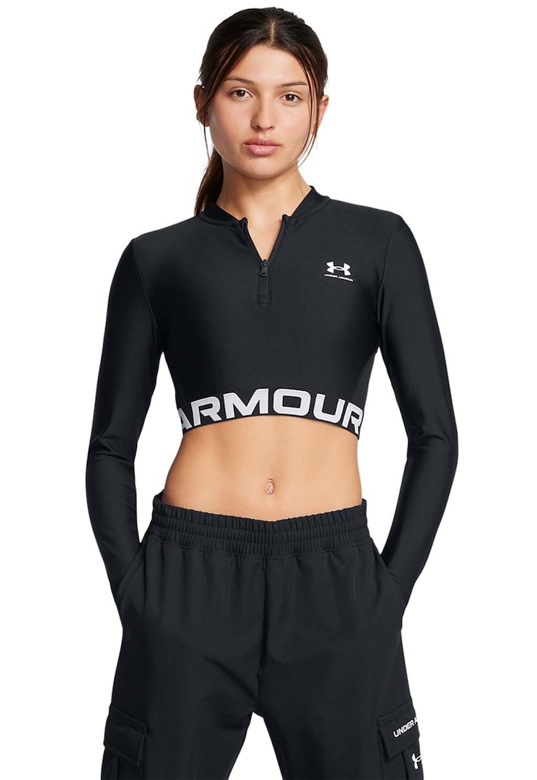 Bluza crop pentru fitness Heatgear