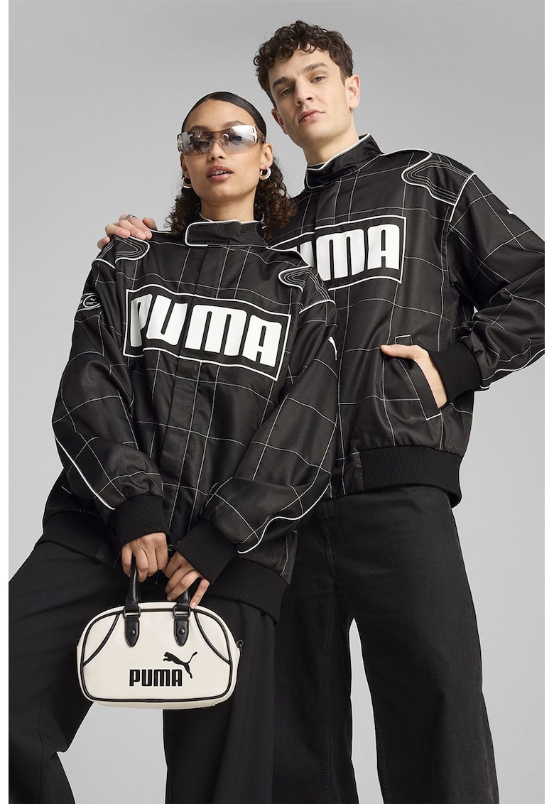 Jacheta supradimensionata unisex cu logo