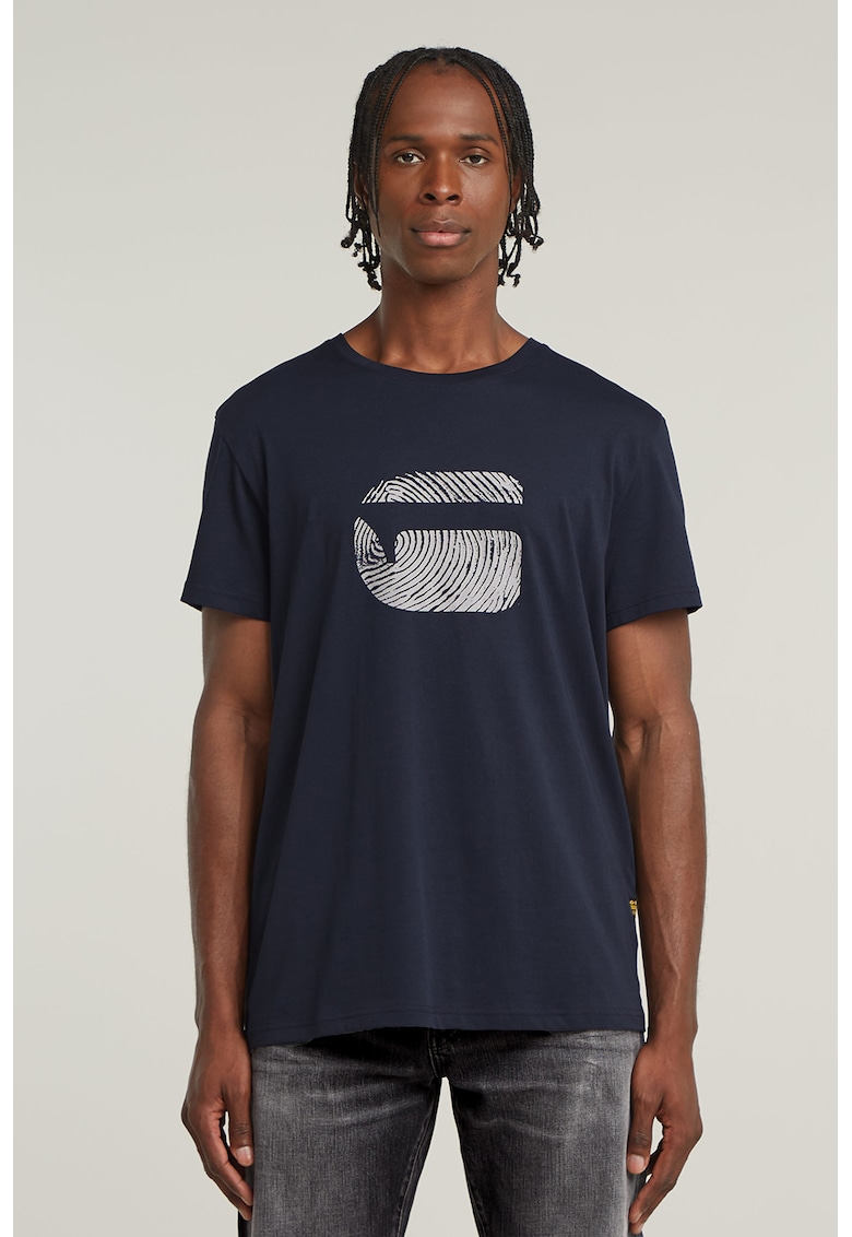 Tricou din bumbac organic cu imprimeu grafic Tricou din bumbac organic cu imprimeu grafic