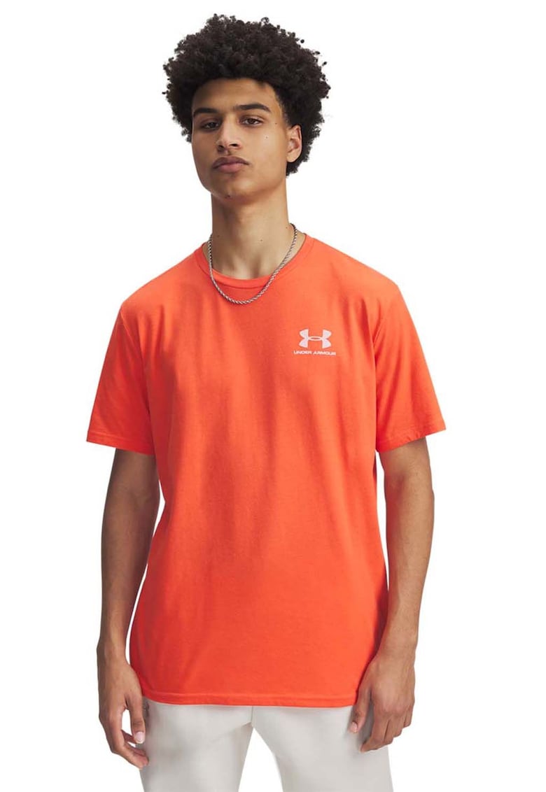 Tricou cu decolteu rotund - pentru fitness Sportstyle