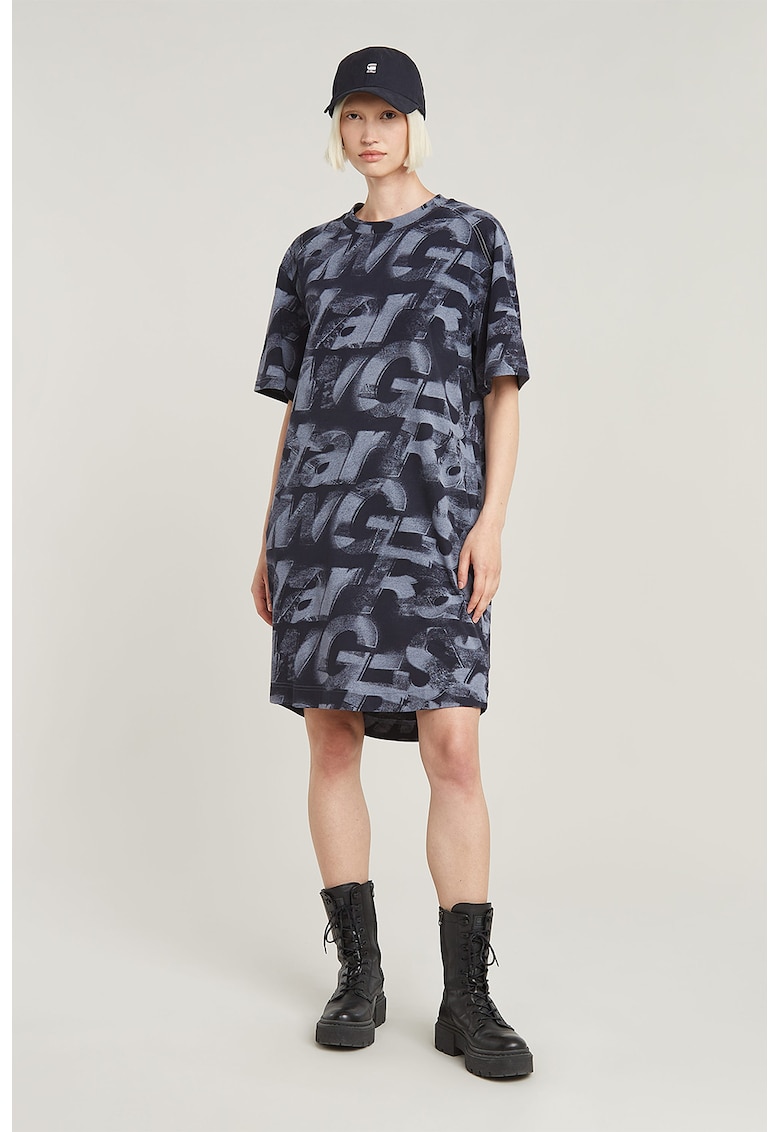 Rochie-tricou cu croiala lejera