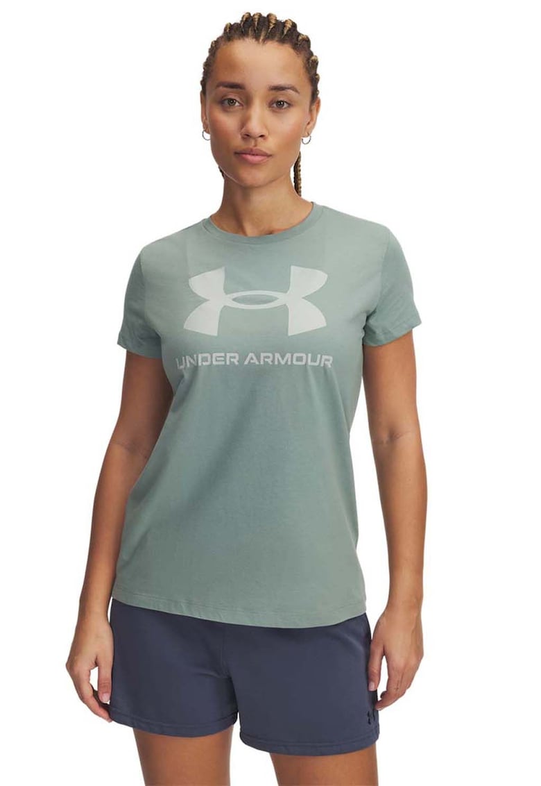 Under Armour Tricou lejer Rival - Alb/Verde menta