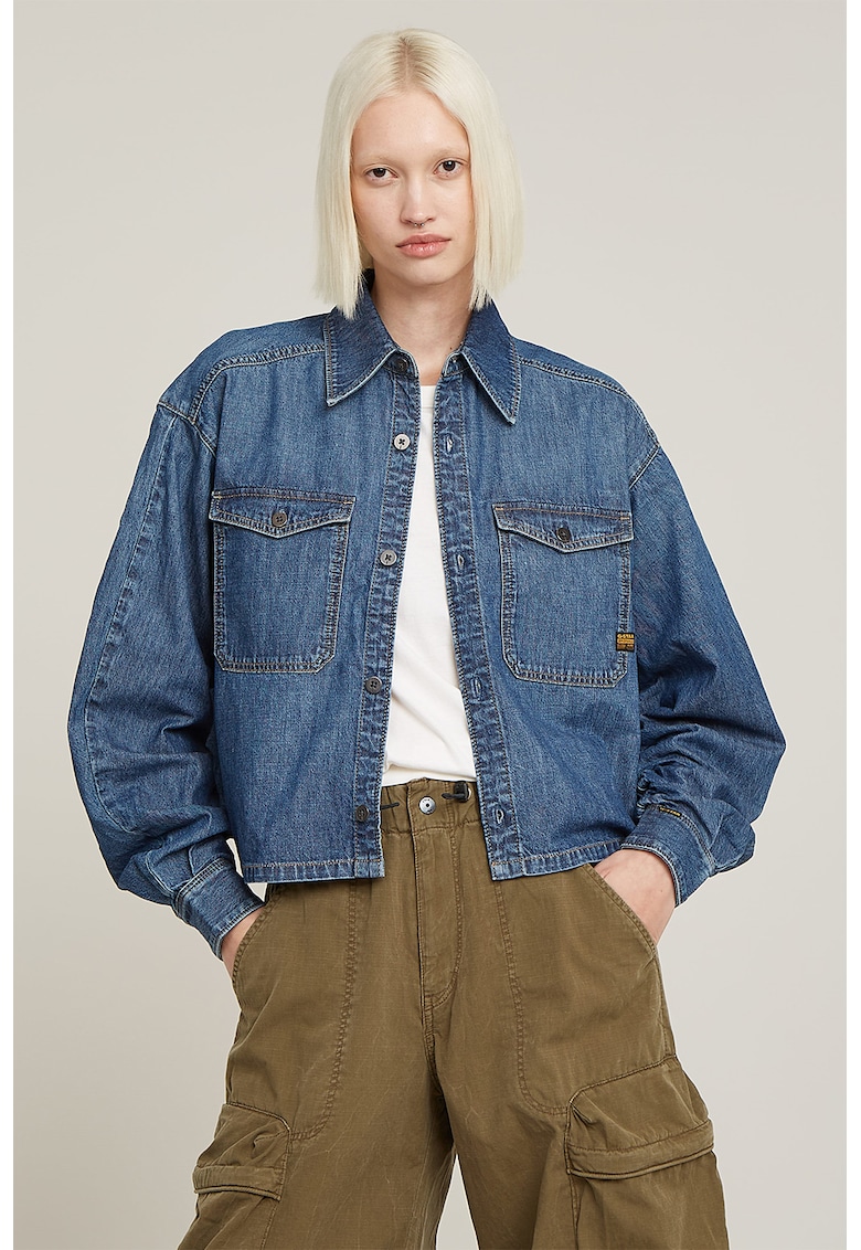 Camasa lejera din denim