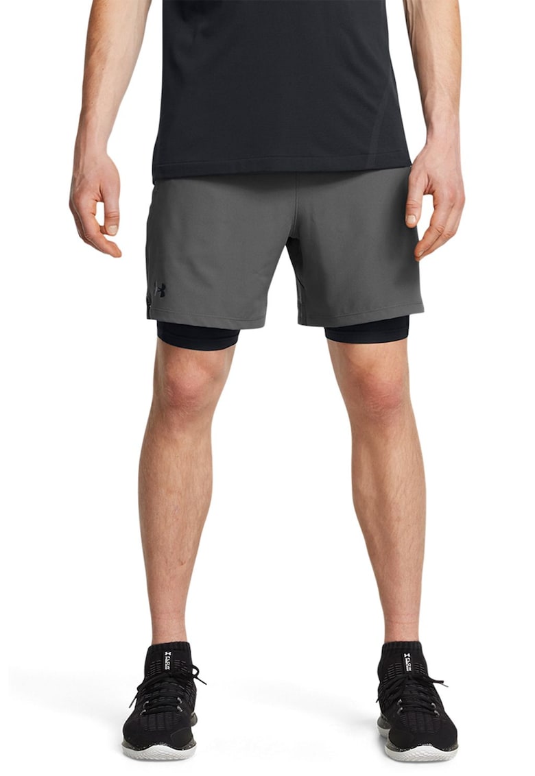 Pantaloni scurti cambrati cu design 2in1 - pentru antrenament Vanish