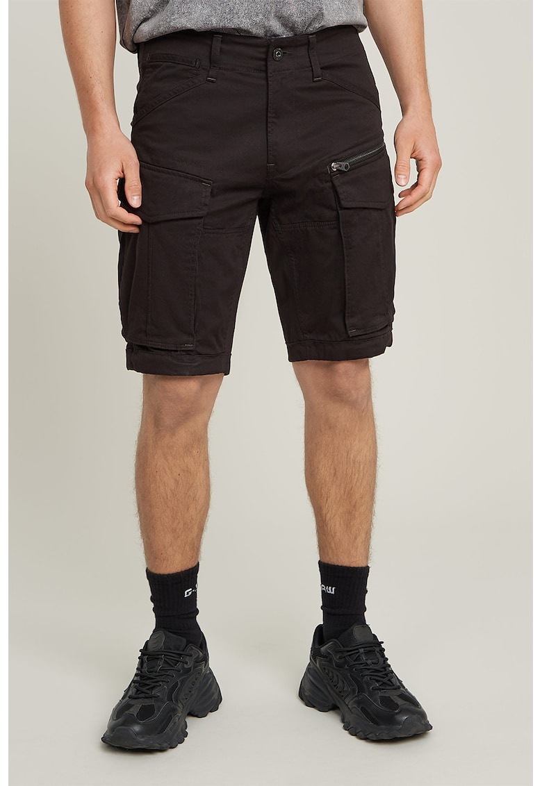 Bermude cargo cu croiala slim-fit