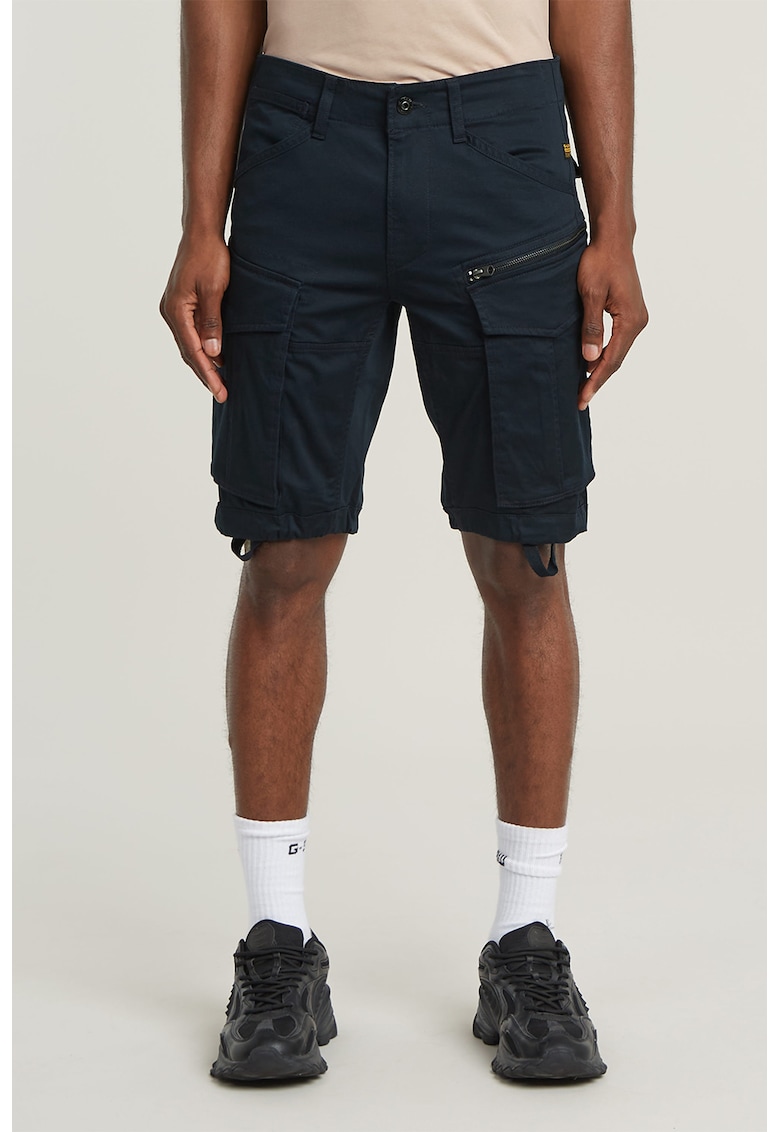 Bermude cargo cu croiala slim-fit