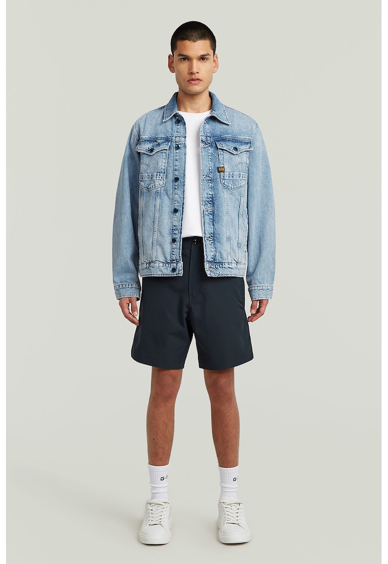 Pantaloni scurti uni relaxed fit