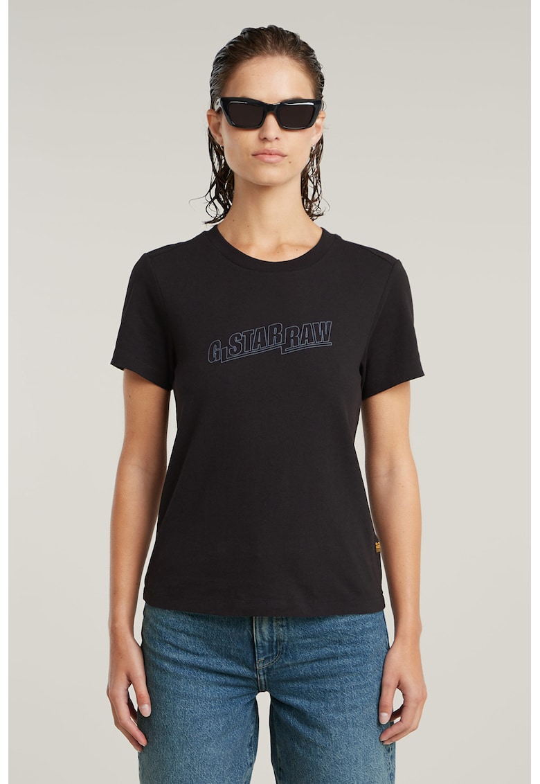 Tricou din bumbac organic cu logo