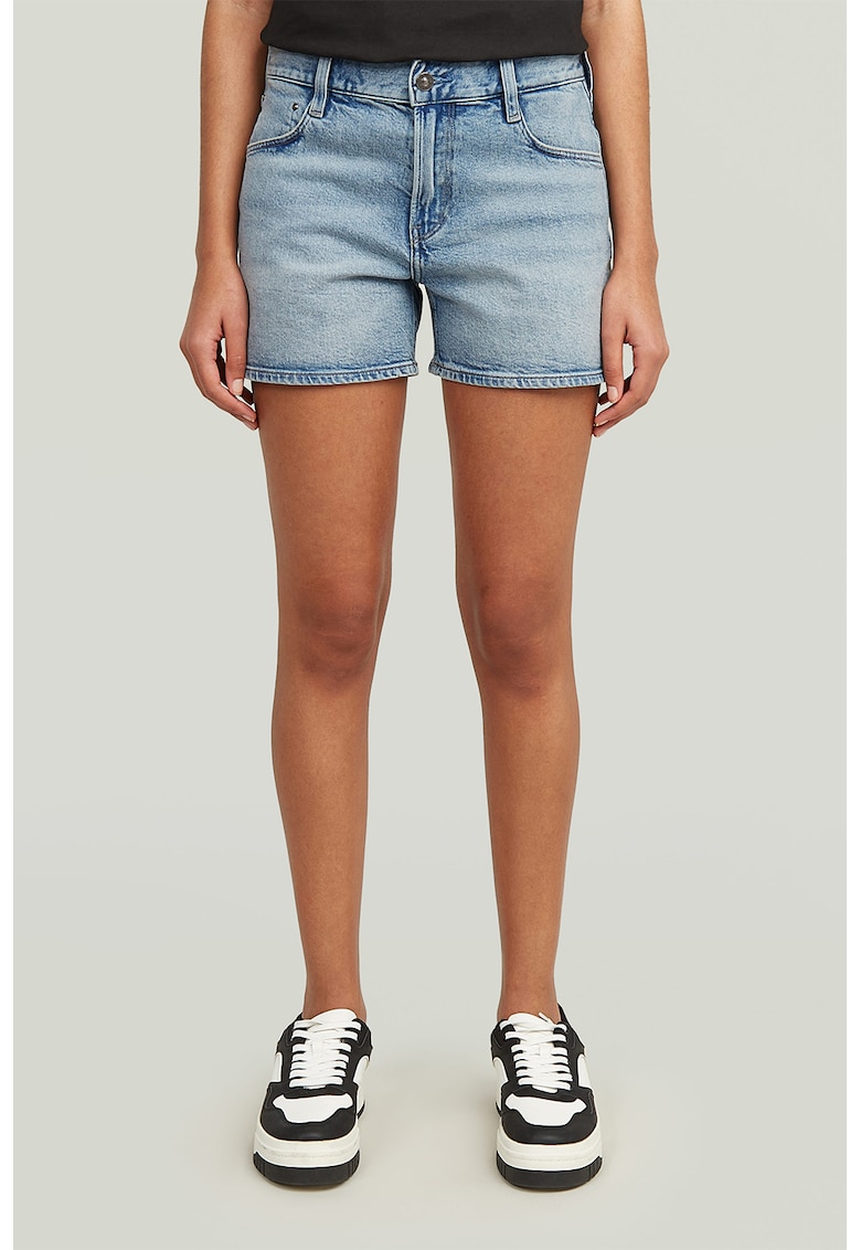 Pantaloni scurti din denim cu talie medie