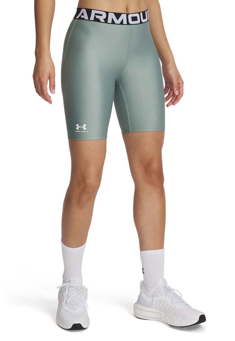 Colanti scurti cu banda logo pentru fitness Authentics