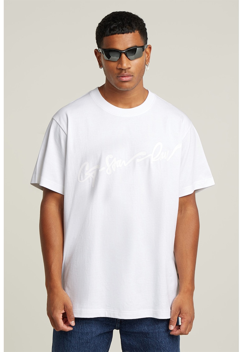 Tricou supradimensionat de bumbac organic