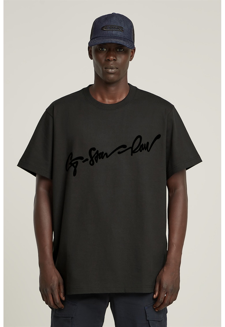 Tricou supradimensionat de bumbac organic