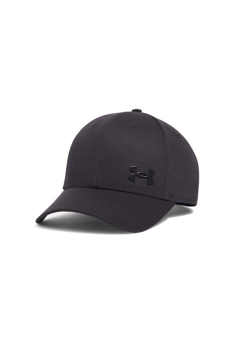 Sapca baseball din bumbac cu detaliu logo - Negru