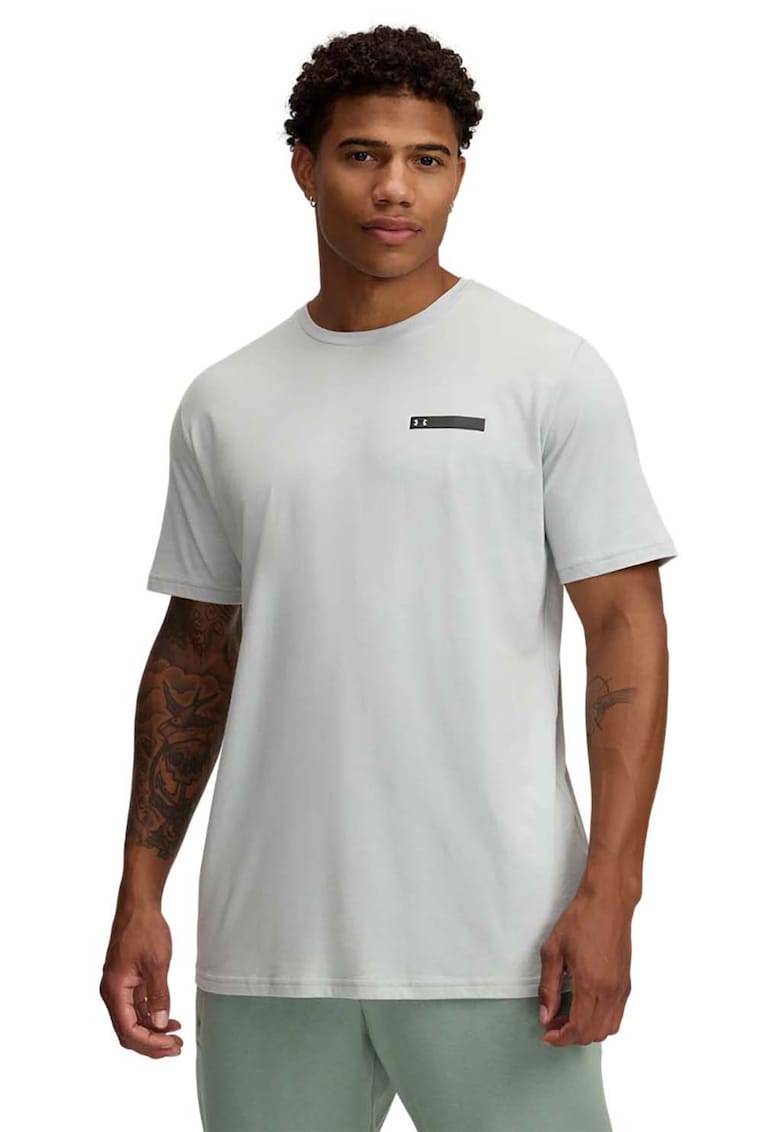 Tricou relaxed fit cu logo discret