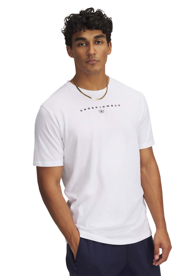 Tricou cu imprimeu logo Stacked