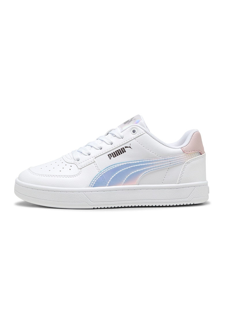 Pantofi sport de piele ecologica Caven Holo - Alb/Argintiu
