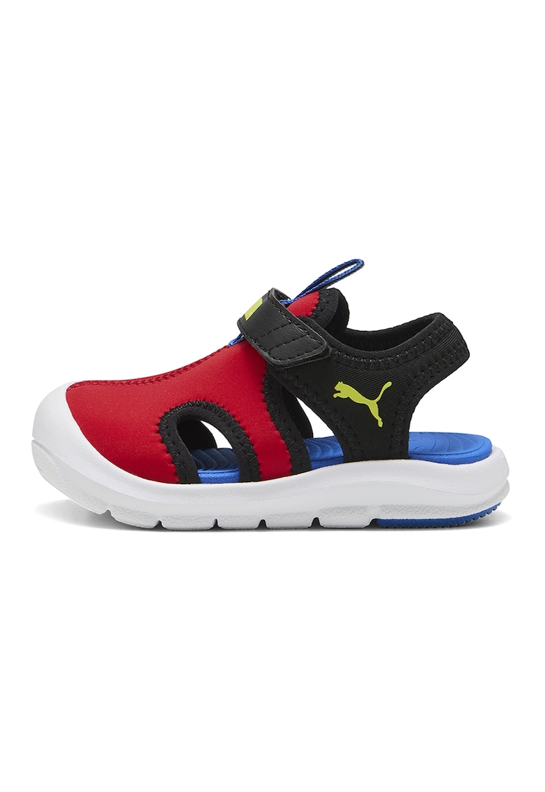 Sandale cu velcro si decupaje