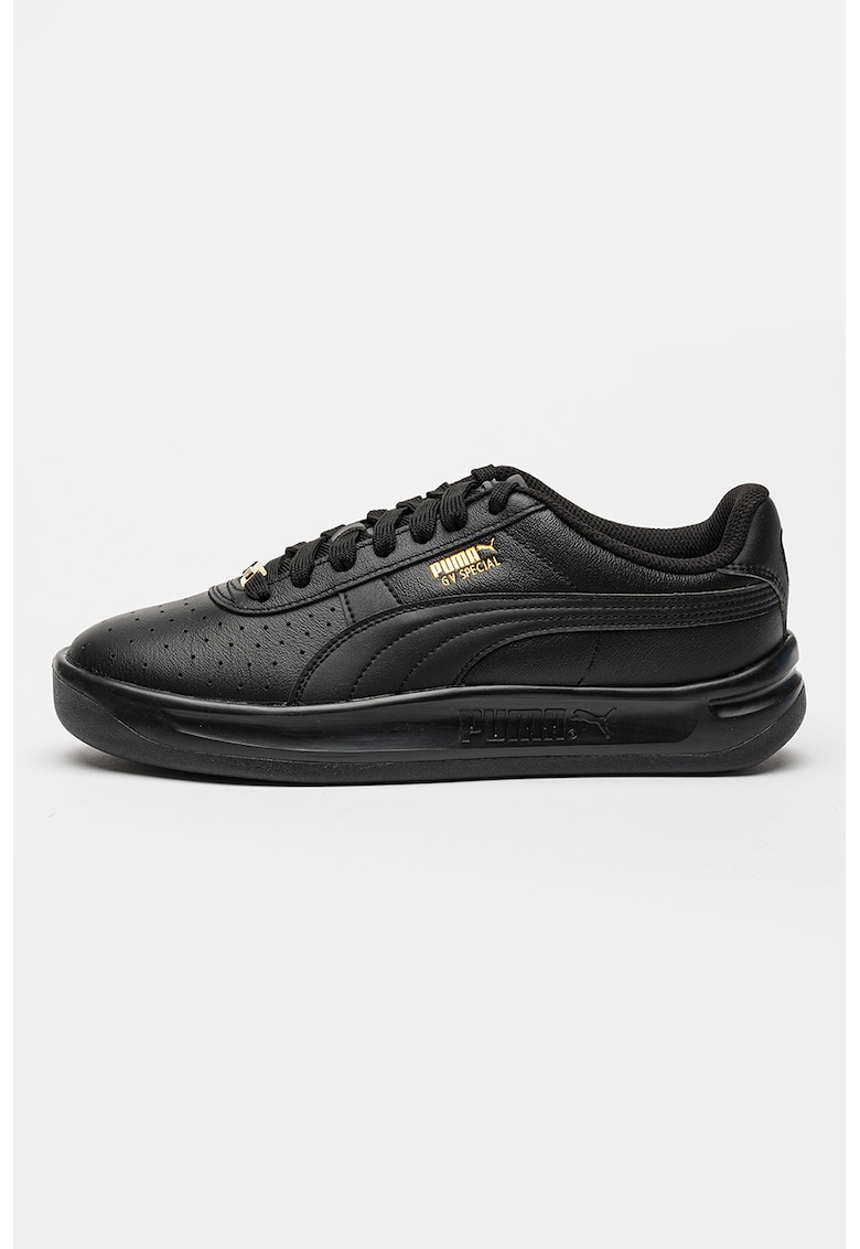 Pantofi sport de piele GV Special - Auriu/Negru