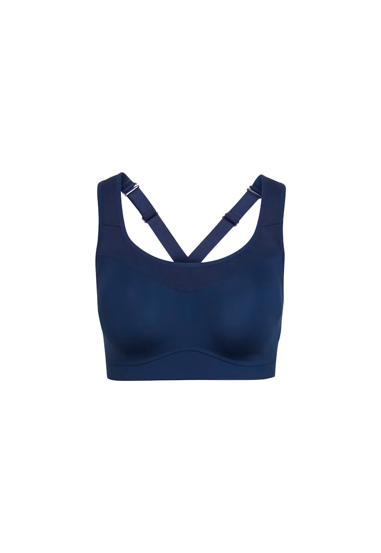 Bustiera sport dama Karlie Kloss - poliester - bleumarin
