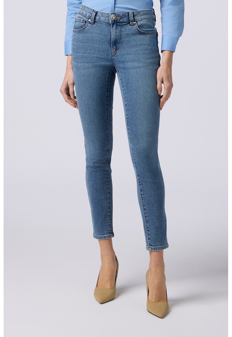 Blugi slim fit din amestec de bumbac Blugi slim fit din amestec de bumbac