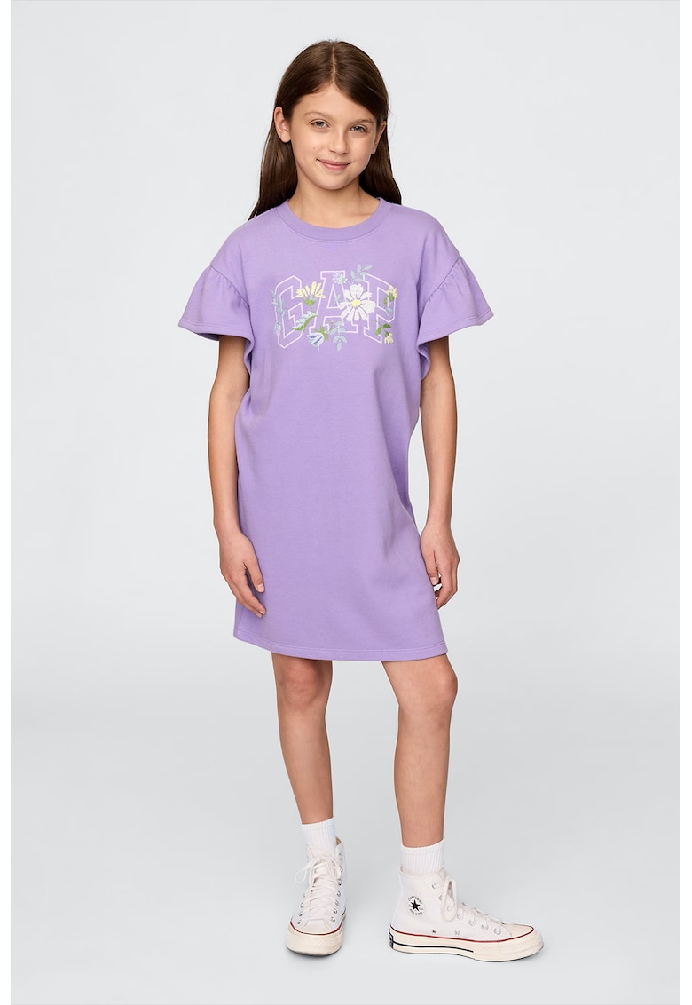 Rochie cu maneci fluture