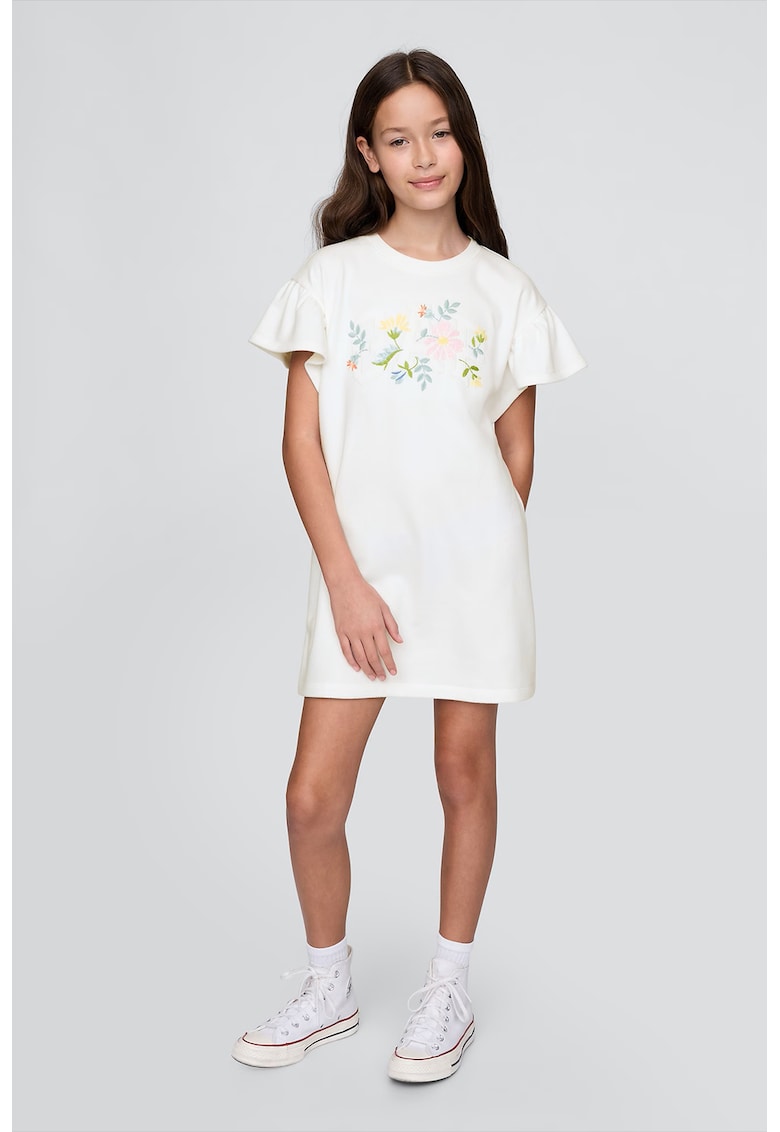 Rochie cu maneci fluture