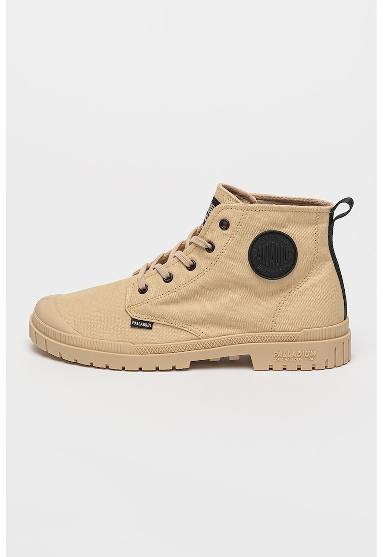 Pantofi sport uni - cu talpa plata - Maro camel