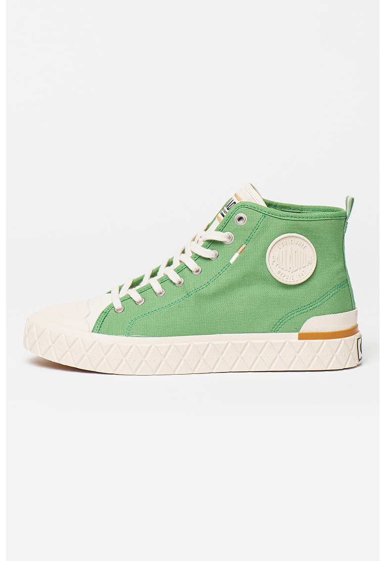 Tenisi mid-cut Canvas - Verde